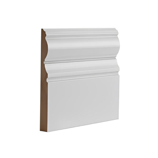 White Primed Victoriana Skirting - 145mm x 18mm x 3.6m (Pack of 4)