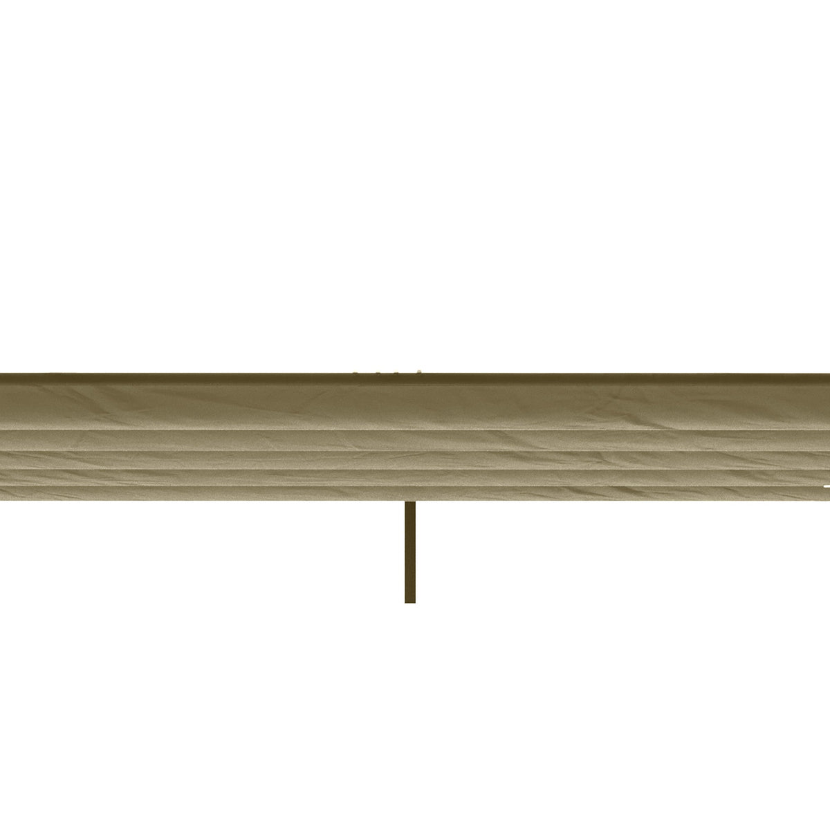 Retractable Pergola Shade Cover, Replacement Canopy Fabric for 3 x 3m Pergola, Tan