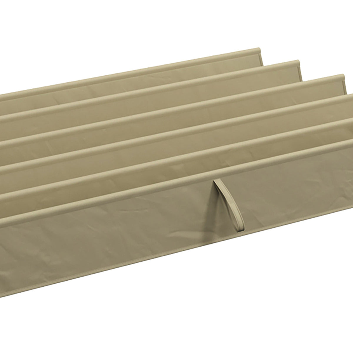 Retractable Pergola Shade Cover, Replacement Canopy Fabric for 3 x 3m Pergola, Tan