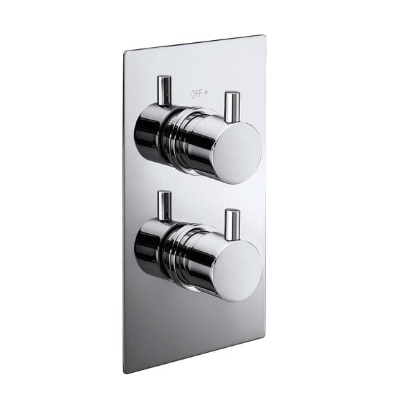 Pure Concealed 2-Way Chrome Thermostatic Shower Valve