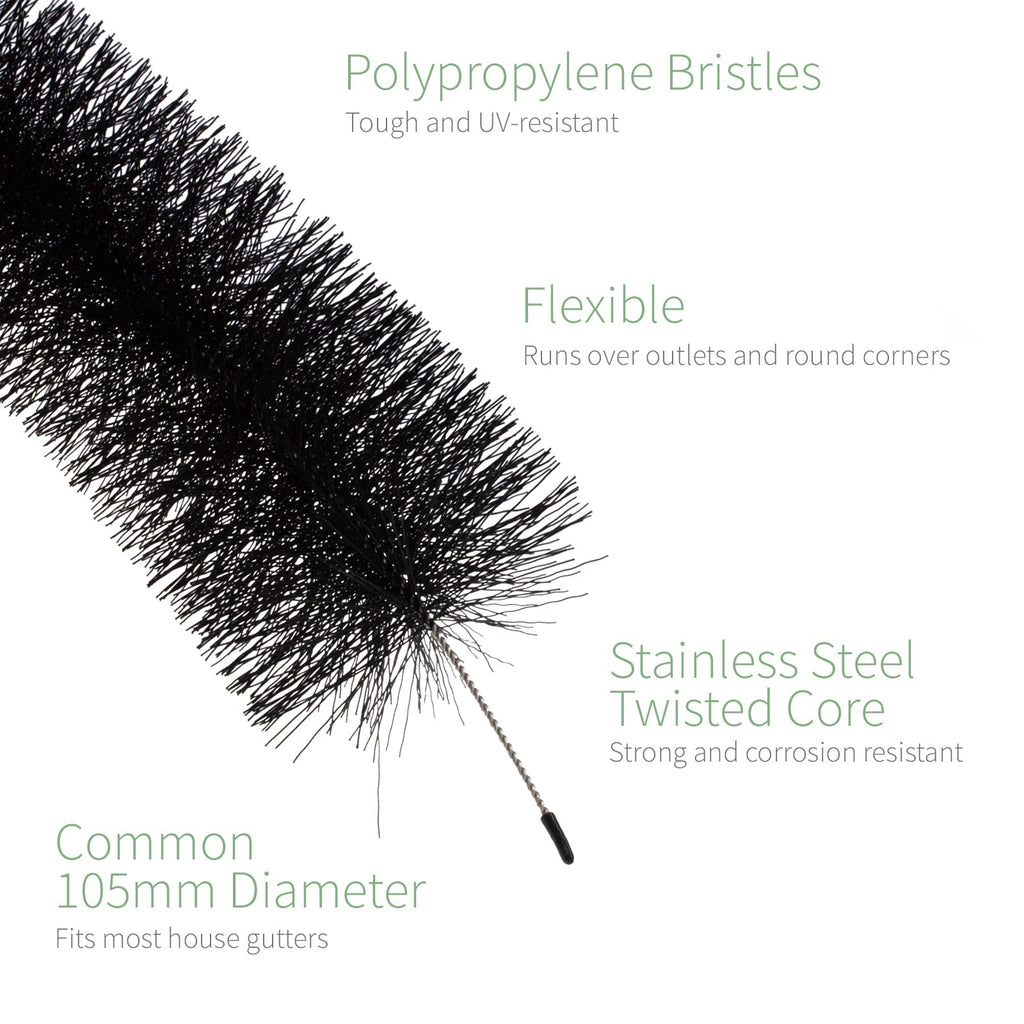 FloPlast Gutter Brush Leaf Guard (4m)