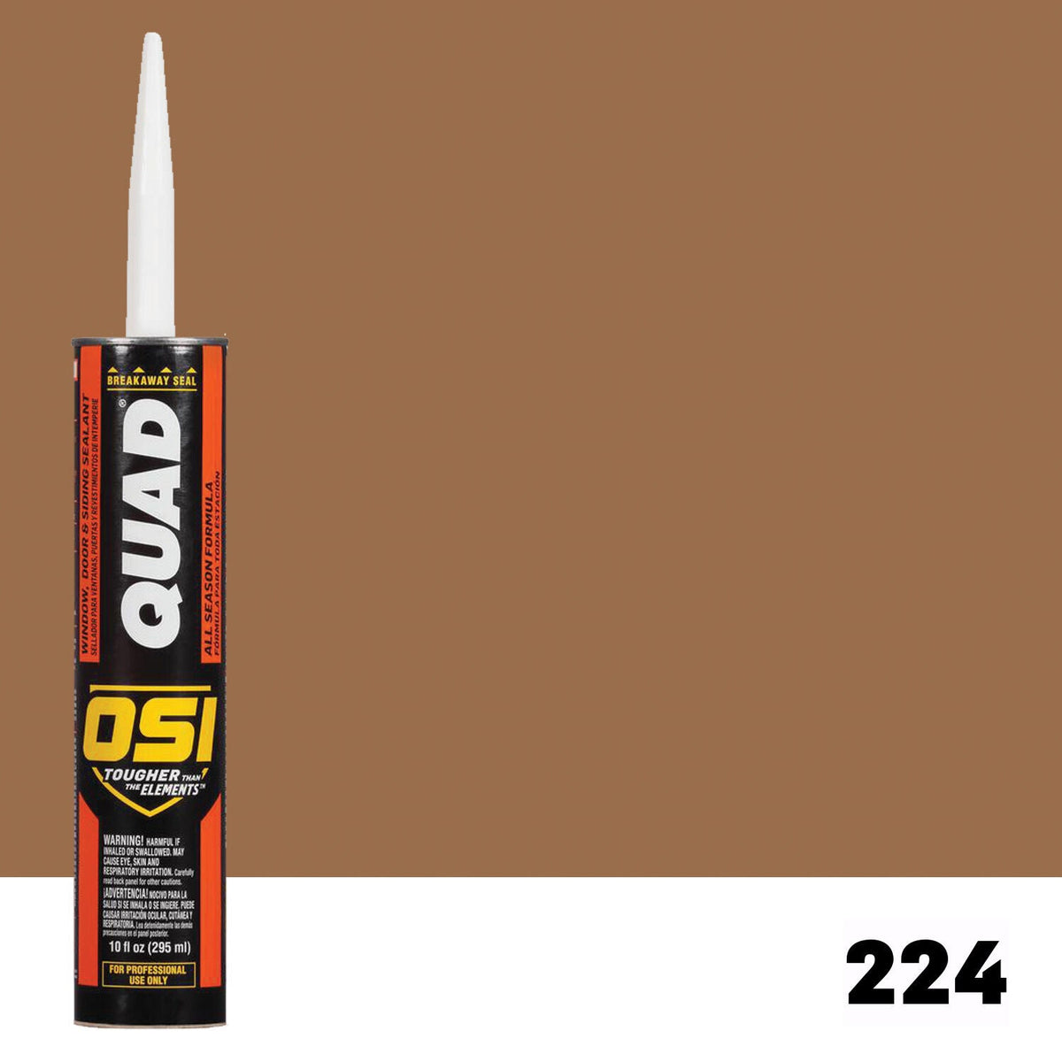 OSI QUAD 224 Paintable Solvent Caulk | IDH# 1637287