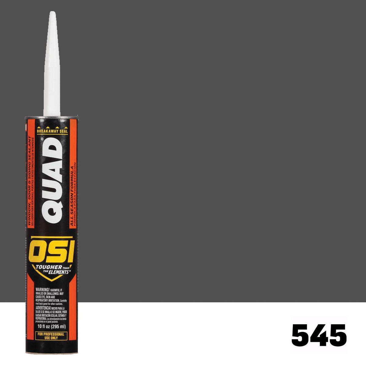 OSI QUAD 545 Paintable Solvent CaulkFREE CAULK GUN $25Value | IDH# 1637158