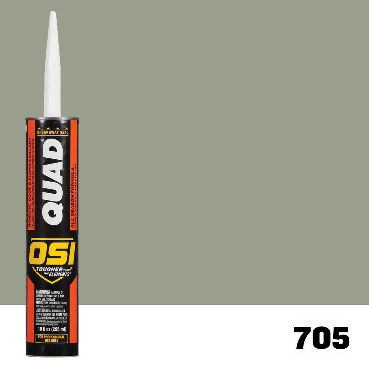 OSI QUAD 705 Paintable Solvent Caulk | IDH# 1637255