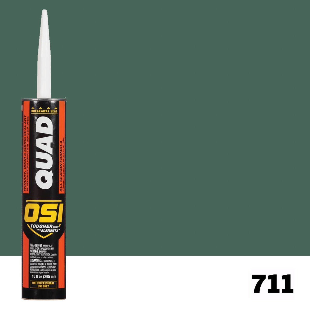 OSI QUAD 711 Paintable Solvent CaulkFREE CAULK GUN $25Value | IDH# 1637263
