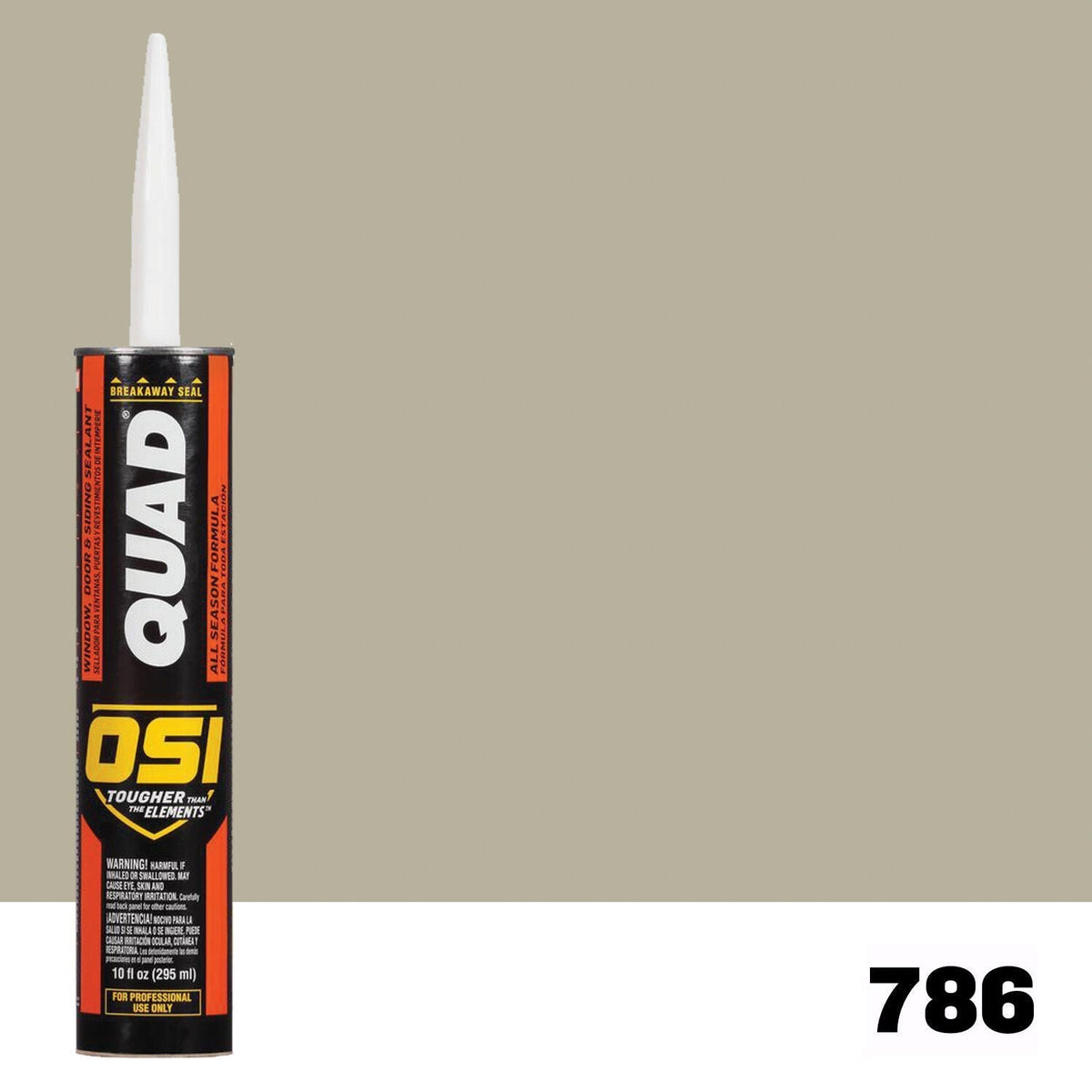 OSI QUAD 786 Paintable Solvent Caulk | IDH# 1637165