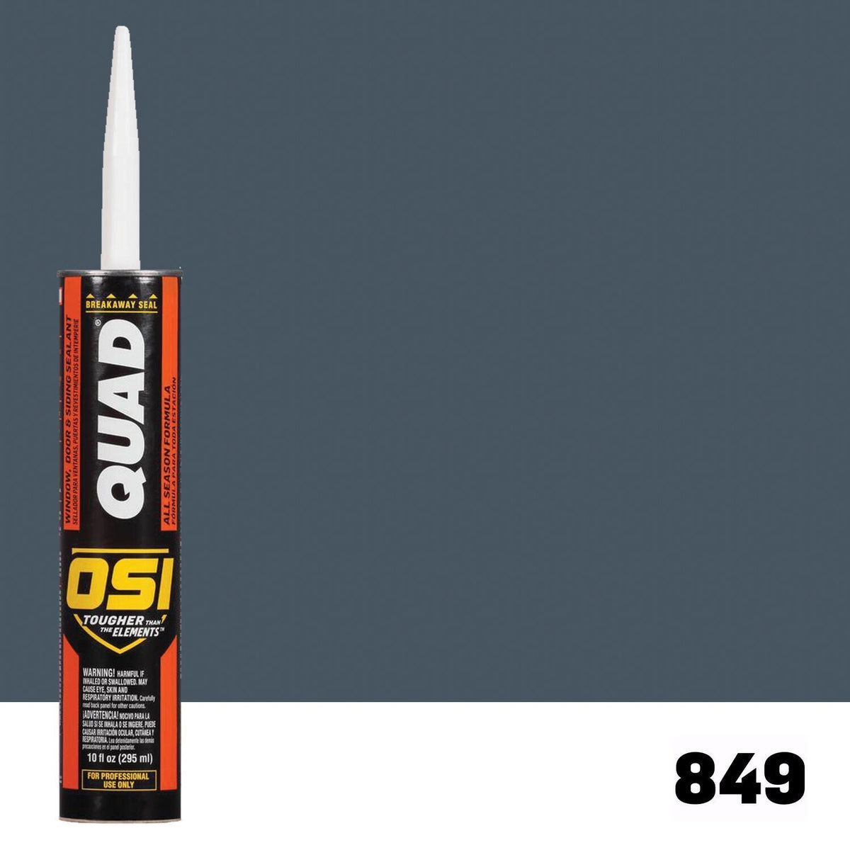 OSI QUAD 849 Paintable Solvent Caulk | IDH# 1637305