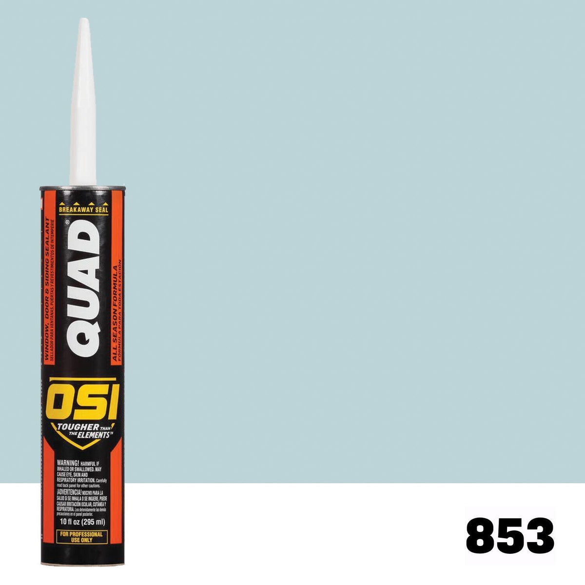OSI QUAD 853 Paintable Solvent Caulk | IDH# 1637113