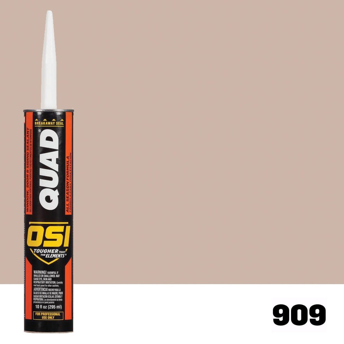 OSI QUAD 909 Paintable Solvent Caulk | IDH# 1637081