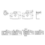 Terra Ceramic Countertop Basin - 390mm