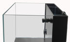 4.14 Gallon - CRYSTAL 45 Degree Low Iron Ultra Clear Aquarium with Built in Back Filter