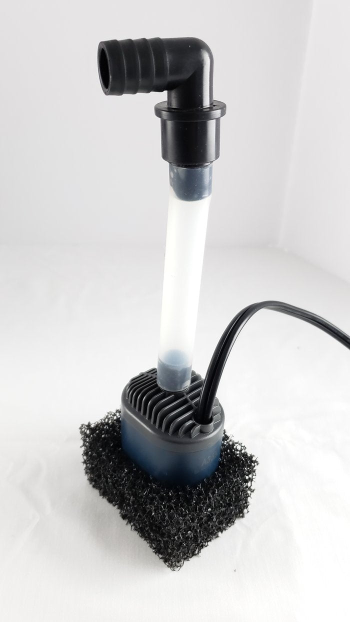 Lifegard Full-View 5 Gallon Aquarium with Built-In Back Filter and LED Light