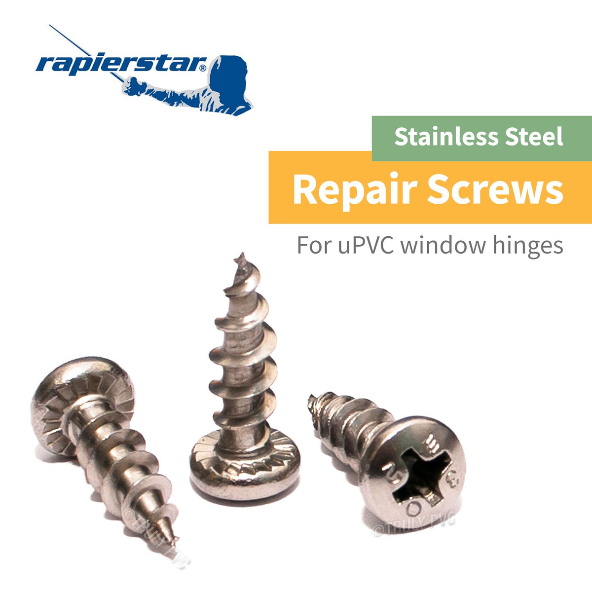 4.8mm x 16mm Window Repair Screws (25 Pack)