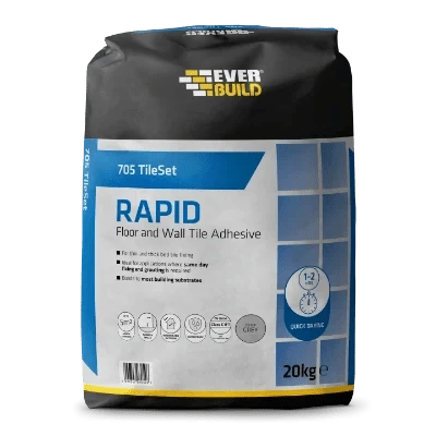 705 Rapid Set Tile Mortar x 20 Kg