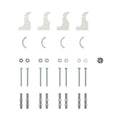 Veebath Regency Mirrored Radiator Bracket Pack