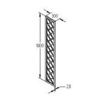 Forest Hidcote Lattice 180cm x 30cm
