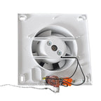 Through Wall Ventilation Kit RICO Pull-Cord Switch Fan with Graphite External Vent