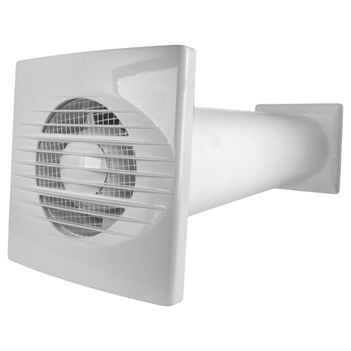 Through Wall Ventilation Kit RICO Standard Fan with Graphite External Vent