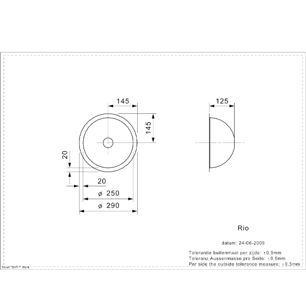 Commercial Rio Stainless Steel Integrated Sink - All Styles