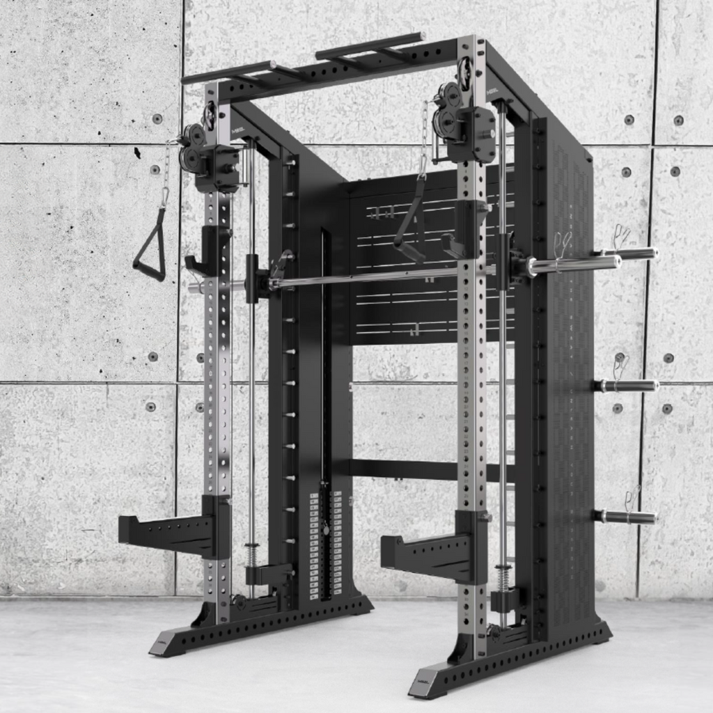 RMC GRAVIX Commercial RM7 Power Rack + Smith Machine Functional Trainer