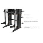 RMC GRAVIX Commercial RM7 Power Rack + Smith Machine Functional Trainer