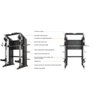 RMC GRAVIX Commercial RM7 Power Rack + Smith Machine Functional Trainer