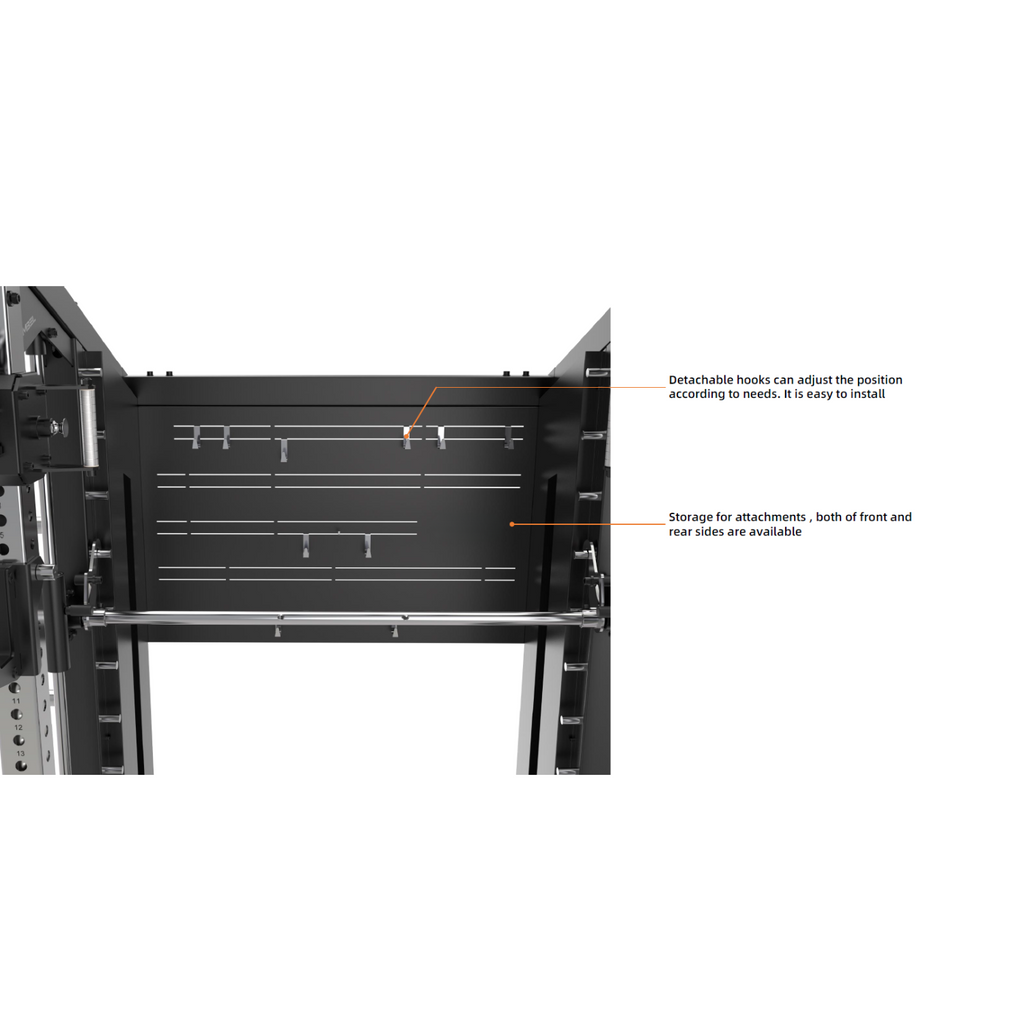 RMC GRAVIX Commercial RM7 Power Rack + Smith Machine Functional Trainer