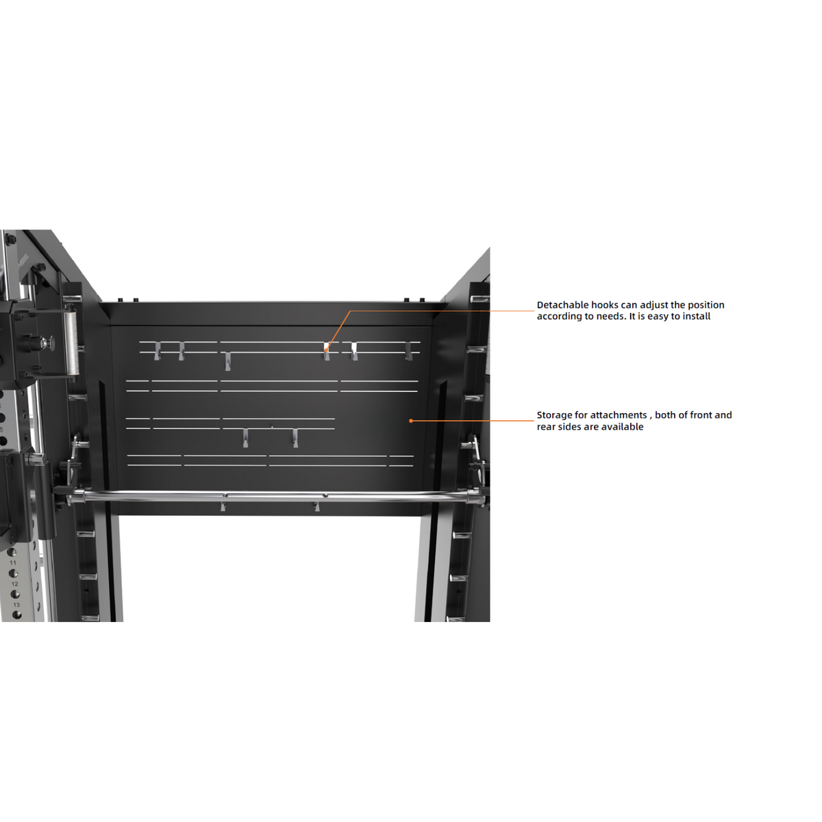 RMC GRAVIX Commercial RM7 Power Rack + Smith Machine Functional Trainer