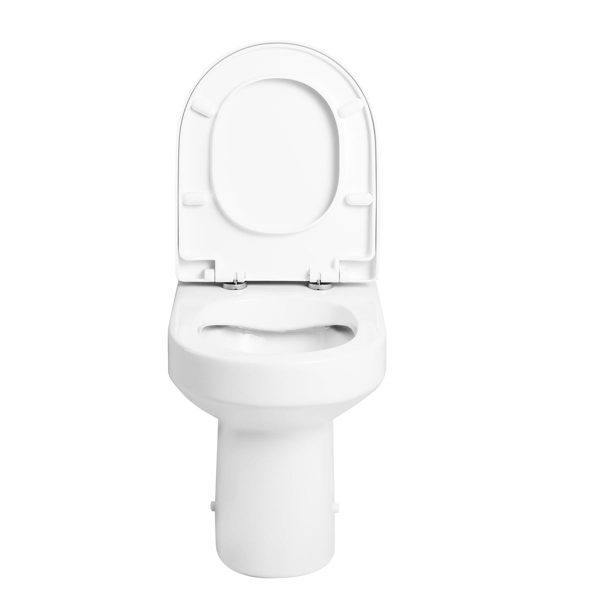 Rimini Rimless Back to wall Toilet With Soft Close Seat - White