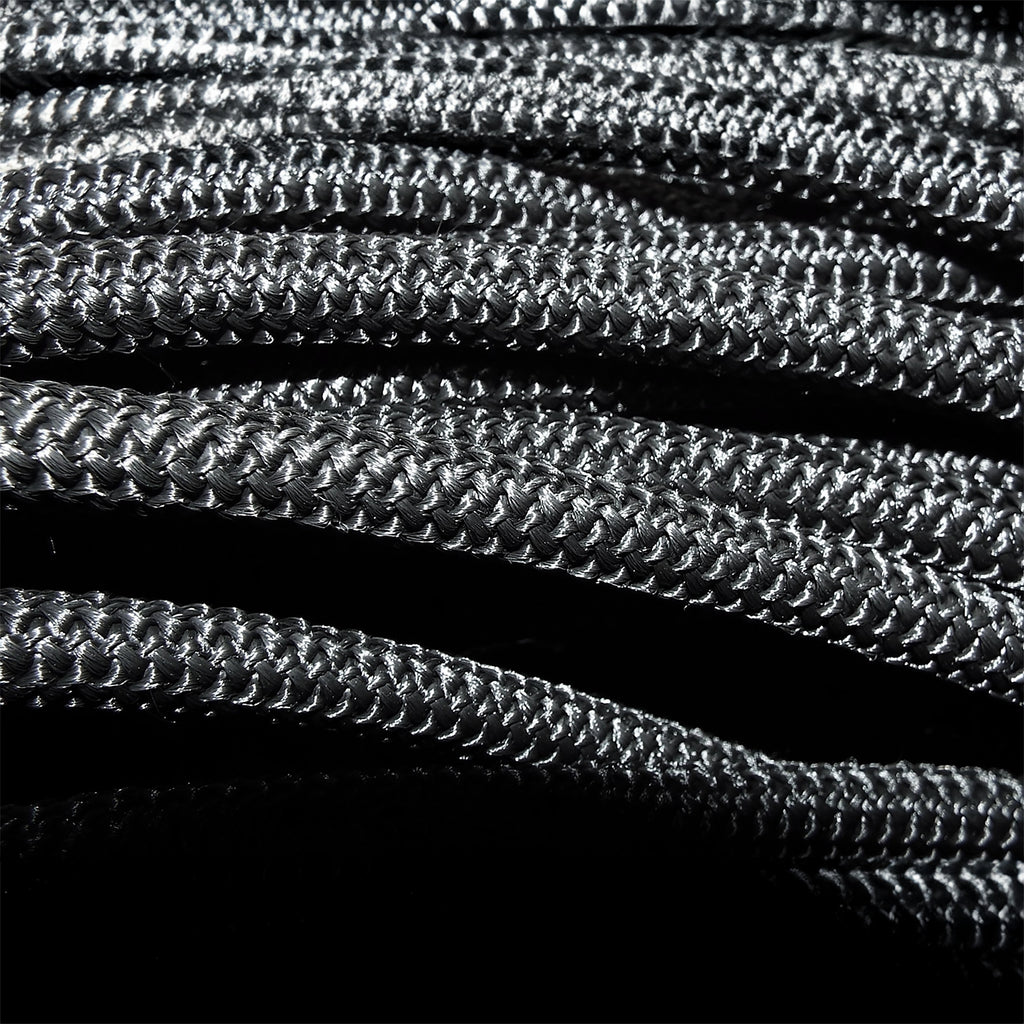 Grey S-Grade Tarpaulin with 10 Metres of 6mm Bungee Rope
