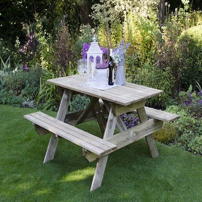 Forest Rectangular Picnic Table - All Sizes
