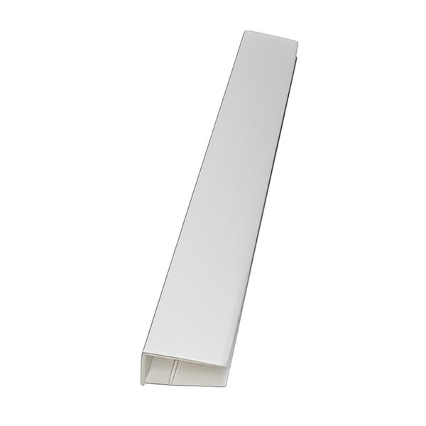 PVC Roof Sheet End Closure (32-35mm) 2.1m - White