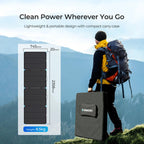 100/300W N-Type Lightweight Portable Solar Panel Suitcase