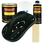 Rock Moss Green Acrylic Enamel Auto Paint - Complete Gallon Paint Kit - Professional Single Stage Automotive Car Truck Coating, 8:1 Mix Ratio 2.8 VOC