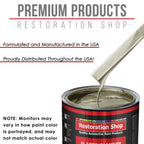 Champagne Gold Metallic - Acrylic Lacquer Auto Paint - Complete Gallon Paint Kit with Slow Dry Thinner - Pro Automotive Car Truck Refinish Coating