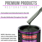 Fathom Green Firemist Acrylic Urethane Auto Paint - Complete Gallon Paint Kit - Professional Single Stage Automotive Car Coating 4:1 Mix Ratio 2.8 VOC