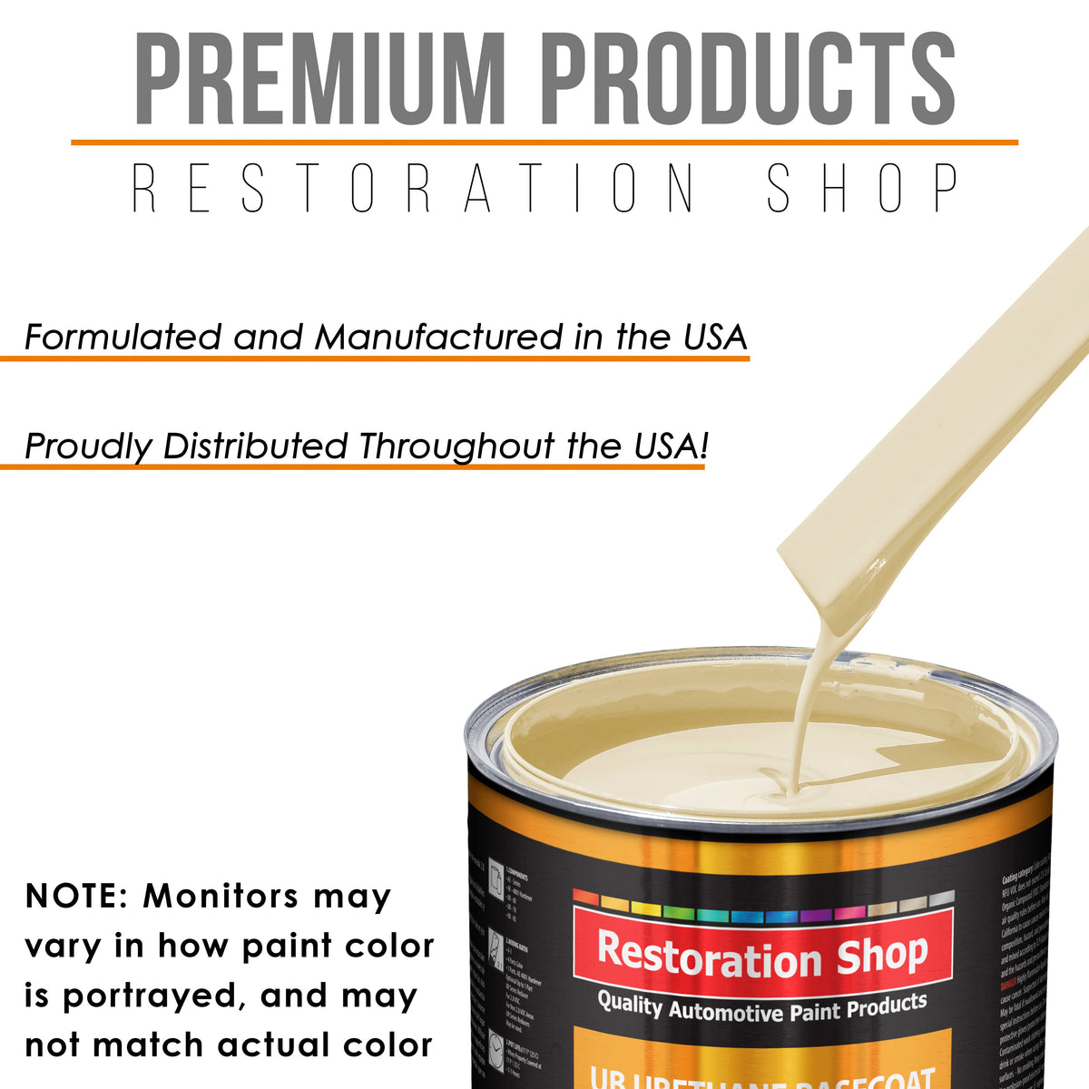 Wimbledon White - Urethane Basecoat with Premium Clearcoat Auto Paint - Complete Medium Gallon Paint Kit - Professional High Gloss Automotive Coating