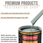 Fleet White - Urethane Basecoat with Clearcoat Auto Paint - Complete Slow Gallon Paint Kit - Professional High Gloss Automotive, Car, Truck Coating
