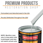 Cameo White - Urethane Basecoat Auto Paint - Quart Paint Color Only - Professional High Gloss Automotive, Car, Truck Coating