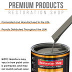 Dove Gray - Urethane Basecoat Auto Paint - Quart Paint Color Only - Professional High Gloss Automotive, Car, Truck Coating