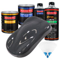 Machinery Gray - Urethane Basecoat with Clearcoat Auto Paint (Complete Medium Gallon Paint Kit) Professional High Gloss Automotive Car Truck Coating