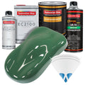 Transport Green Urethane Basecoat with European Clearcoat Auto Paint - Complete Quart Paint Color Kit - Automotive Refinish Coating