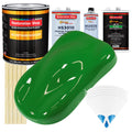 Vibrant Lime Green - Urethane Basecoat with Premium Clearcoat Auto Paint (Complete Medium Gallon Paint Kit) Professional High Gloss Automotive Coating
