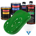 Vibrant Lime Green - Urethane Basecoat with Clearcoat Auto Paint - Complete Medium Quart Paint Kit - Professional Gloss Automotive Car Truck Coating