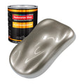 Warm Gray Metallic - Urethane Basecoat Auto Paint - Gallon Paint Color Only - Professional High Gloss Automotive, Car, Truck Coating