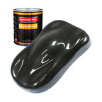 Black Metallic - Urethane Basecoat Auto Paint - Quart Paint Color Only - Professional High Gloss Automotive, Car, Truck Coating