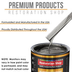 Chop Top Silver Metallic - Urethane Basecoat Auto Paint - Quart Paint Color Only - Professional High Gloss Automotive, Car, Truck Coating