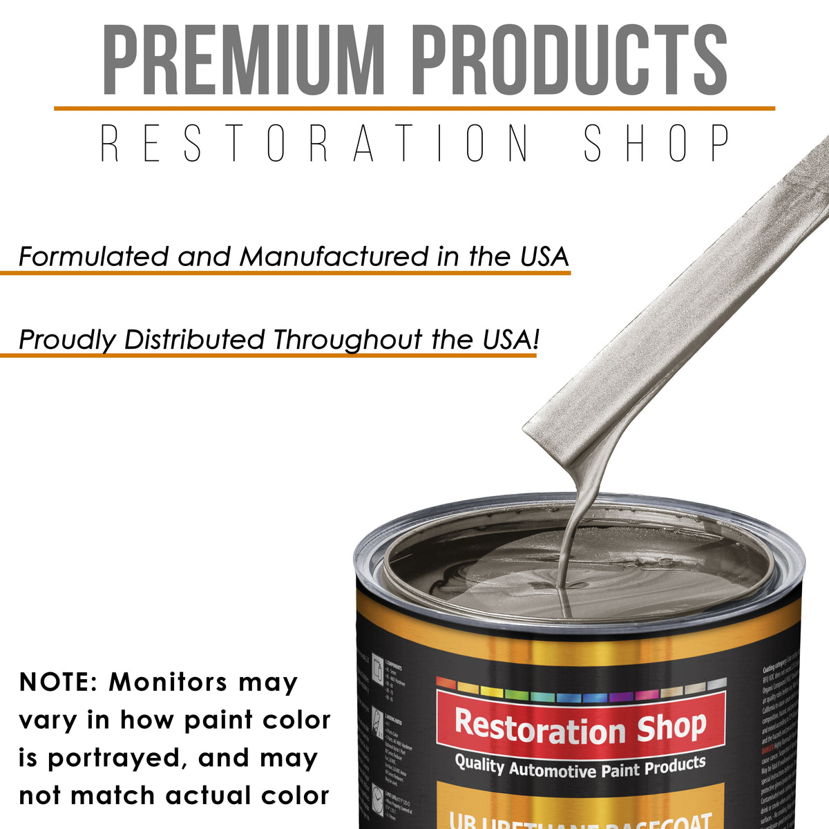 Arizona Bronze Metallic - Urethane Basecoat with Clearcoat Auto Paint (Complete Fast Gallon Paint Kit) Professional Gloss Automotive Car Truck Coating
