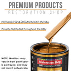 Atomic Orange Pearl - Urethane Basecoat with Clearcoat Auto Paint - Complete Slow Gallon Paint Kit - Professional Gloss Automotive Car Truck Coating