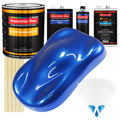 Daytona Blue Pearl - Urethane Basecoat with Clearcoat Auto Paint - Complete Slow Gallon Paint Kit - Professional Gloss Automotive Car Truck Coating